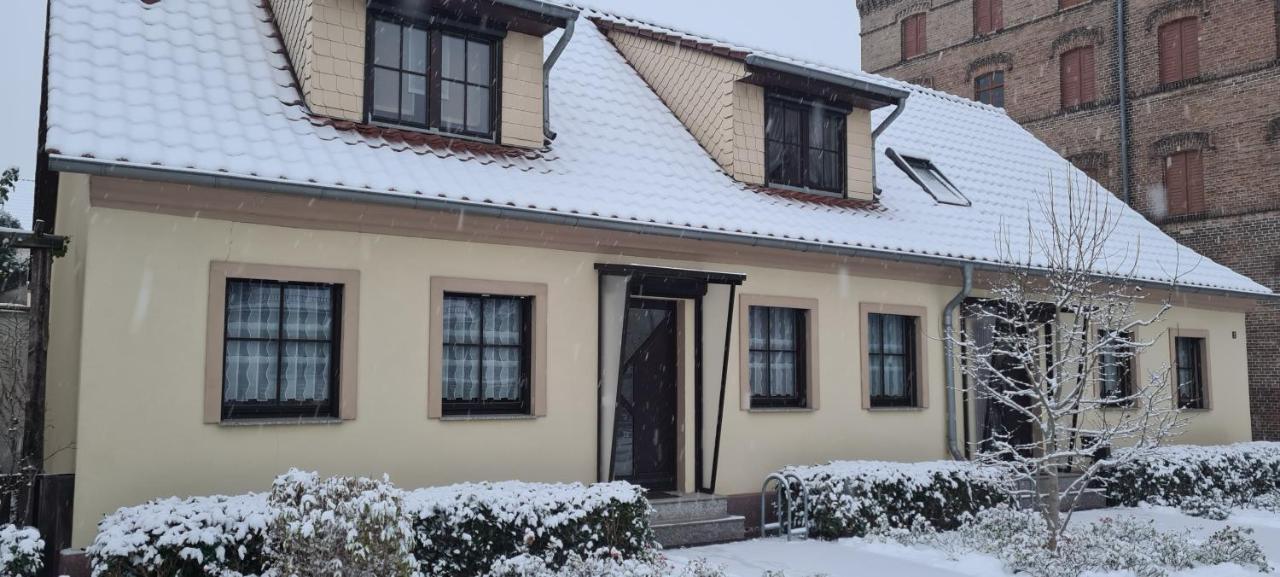 Die Ferienwohnung "Am Kietz" Schwedt Exterior foto